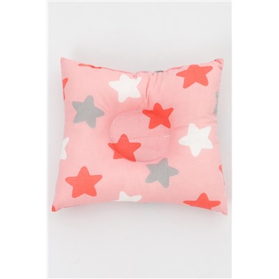 Подушка для кормления на манжете арт. ПКР/звездочка -розовая
