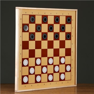 Демонстрационные магнитные шашки, настольная игра, 34 шт, d=5.5 см, толщина 4 мм