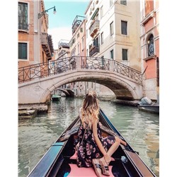 Картина по номерам 40х50 - Венецианский канал