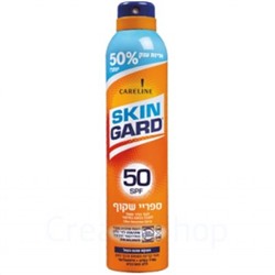 SkinGard Солнцезащитный прозрачный спрей для тела SPF50 300 мл
