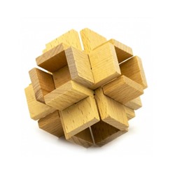 Деревянная головоломка Beech Chinese Character Cage Puzzle