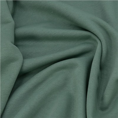 Ткань на отрез футер 3-х нитка диагональный цвет светло-зеленый