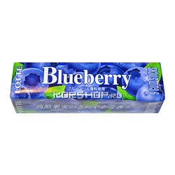Жевательная резинка Blueberry (голубика) Lotte, Япония 26 г
