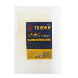Стержни клеевые TUNDRA, 7 х 100 мм, 50 шт.