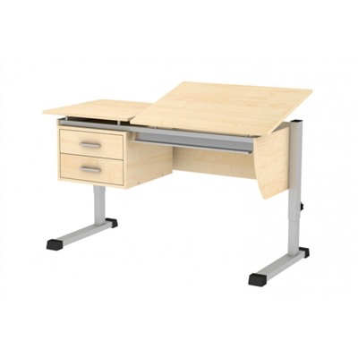 Ученический стол «Осанка 120ТТ», цвет серый