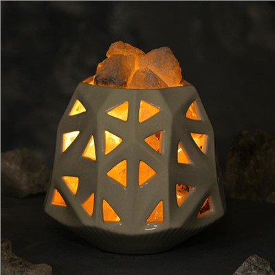 Соляная лампа "Оригами", 20 см, 3-4 кг