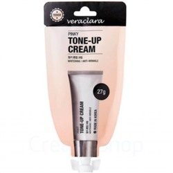 Крем тональный для сияющей кожи VeraClara brightening tone-up cream(27 гр)
