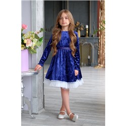 Платье для девочки KAFTAN "Куколка", синий, рост 86-92, р.28