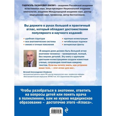 Анатомия человека: большой популярный атлас. Билич Г. Л.