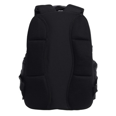 Рюкзак молодежный Across Merlin, эргономичная спинка, 43 х 30 х 17 см, чёрный
