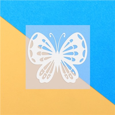Светоотражающая термонаклейка на одежду «Бабочка»