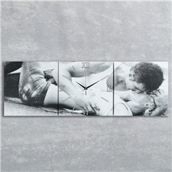 Часы настенные модульные «Любовь», 35 × 110 см