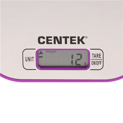 Весы кухонные Centek CT-2461, электронные, до 5 кг