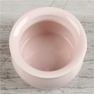 Форма для выпечки Рамекин, керамический, 0,25 л, розовый