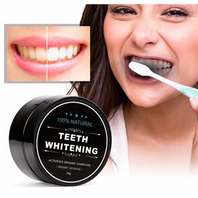 Teeth Whitening отбеливающая зубная пудра Заказ от 3х шт