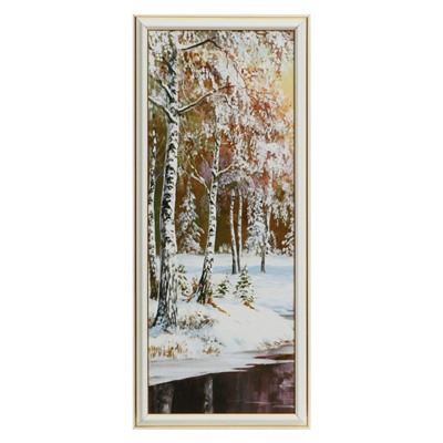 Картина "Зимой" 20х50 (23х53) см