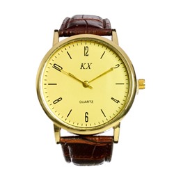 Часы наручные мужские "KX -  классика", d=3.8 см, микс