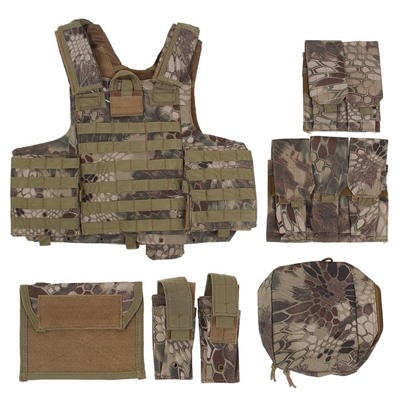 Жилет разгрузочный KINGRIN FSBE vest (A-tacs) питон лес