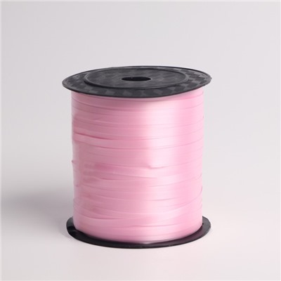 Лента упаковочная розовая, 5 мм х 225 м