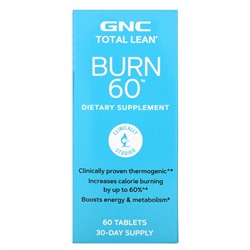 GNC Total Lean, Burn 60, 60 Tablets