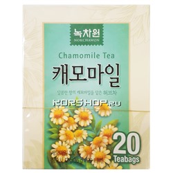 Чай из ромашки Nokchawon, Корея, 20*0,6 г Акция