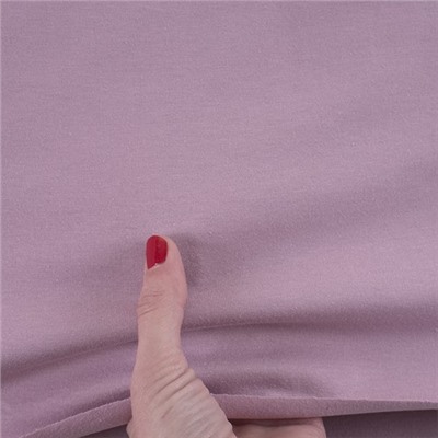 Ткань на отрез кулирка гладкокрашеная 8316 цвет лиловый