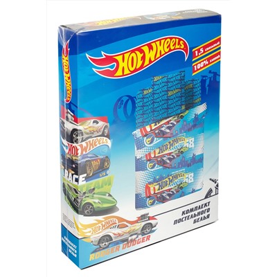 Постельное белье Павлинка Hot wheels пиксель