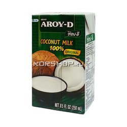 Кокосовое молоко 100% Aroy-D, Таиланд 250 мл Акция