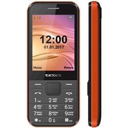 Сотовый телефон Texet TM-302 Black, черный
