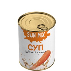 Суп куриный с рисом Sun Mix 338г