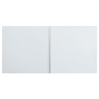 Альбом для зарисовок 25 х 25 см, 60 листов на гребне Sketchbook, блок офсет 100 г/м², жёсткая подложка