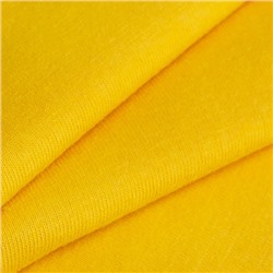 Маломеры кулирка гладкокрашеная 2029 цвет желтый 0.5 м