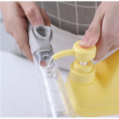 Автоматическая щетка для мытья посуды # C0HT0 # 1 ручка + 1 кисть + 2 губки.
