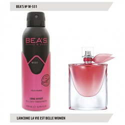 Дезодорант Beas W551 Lancome La Vie Est Belle For Women deo 200 ml
