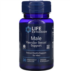 Life Extension, Male Vascular Sexual Support, 30 Vegetarian Capsules