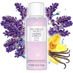 Парфюмированный спрей для тела Victoria's Secret Lavender & Vanilla Relax Shimmer