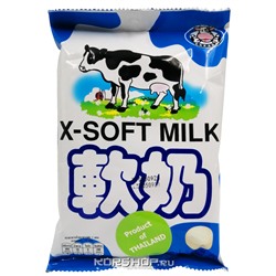 Конфеты "Молоко с кальцием" Sakara X-Soft Milk, Таиланд, 90 г