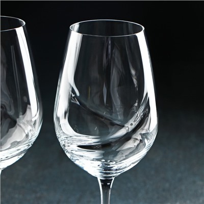 Набор бокалов для вина «Турбуленция», 350 мл, 2 шт