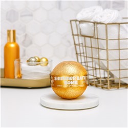 Шарик для ванн с шиммером GOLD (золотой)