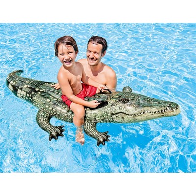 Надувная игрушка-наездник Intex 57551 Крокодил от 3 лет