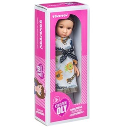 Кукла Oly Bondibon, 36см, виниловая, коллекция "Очарование", ВОХ 36,5х15,5х8,5 см, арт. DA666-3.
