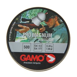Пули пневм. "Gamo Pro-Magnum", кал. 4,5 мм. (500 шт.), шт