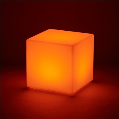Напольный Светильник Cube 200, LED RGB, цвет белый, IP65