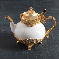 Чайник заварочный «Бахмал», 1,2 л, цвет металла золотой