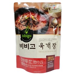 Суп острый с говядиной Юккедян Bibigo CJ, Корея 500 г (1-2 порц.) Акция
