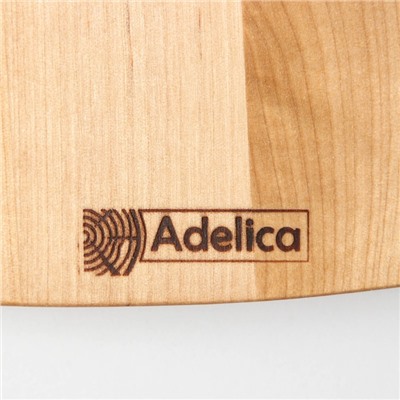 Доска для сыра Adelica «Для подачи», 20×15×1,8 см, массив берёзы