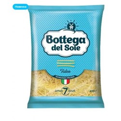 «Bottega del Sole», макаронные изделия «Вермишель», 400 гр. Яшкино