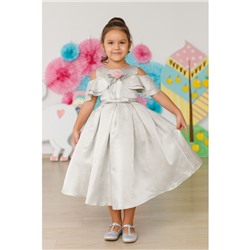 Платье нарядное для девочки MINAKU «Габриелла», рост 110 см, цвет серебро