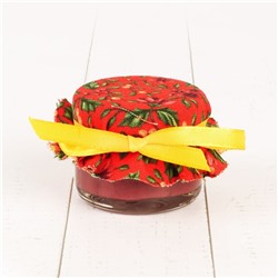 Свадебный комплимент Цветы на красном с Ежевикой крем-мёд 35 гр.