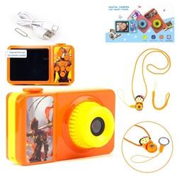 Фотоаппарат детский оранжевый